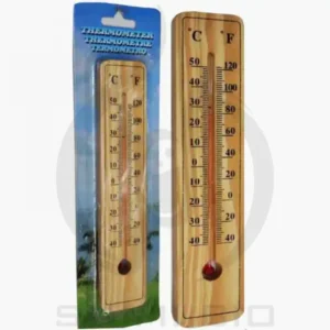 ترمومتر دیواری چوبی