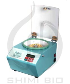 میکروفیوژ 16 شاخه بهسان مدل MC12 با درب باز