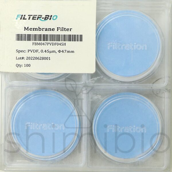فیلتر ممبران PVDF آبگریز 0.45 میکرون 47mm فیلتربایو